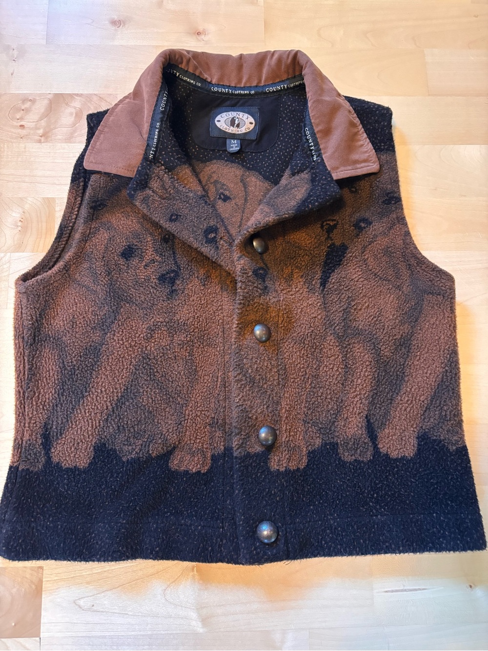 Cute Vintage County Clothing Co Puppy Vest